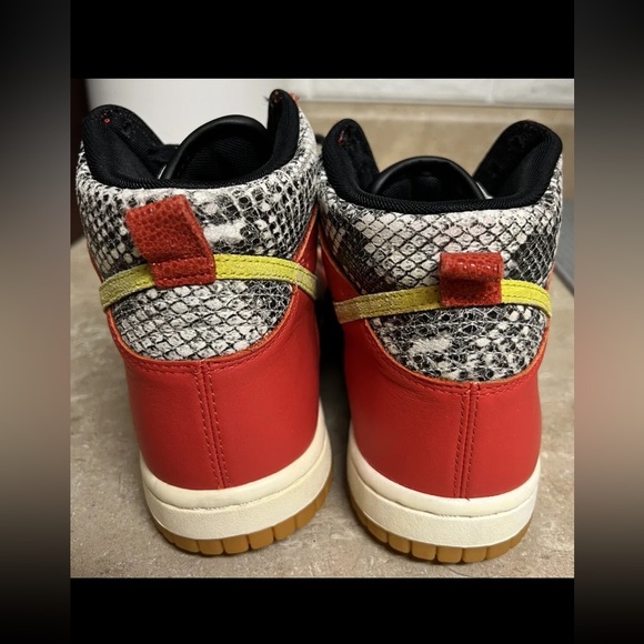 Nike Women’s Dunk High LX Python Sneaker - Picture 11 of 12